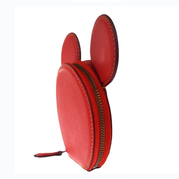 Coach "LE" Mickey Mouse Coin Case - Picture 3 of 14
